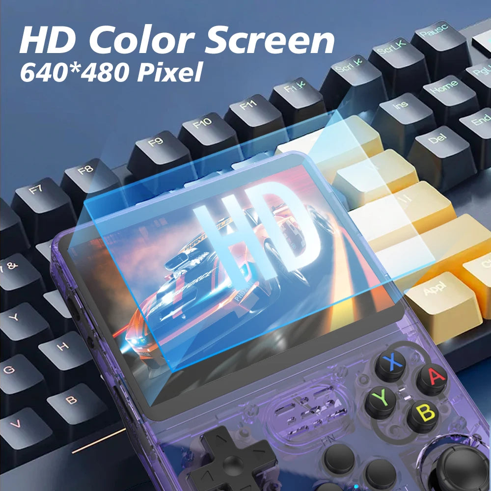 Console Portátil R36S — 15.000 Jogos Clássicos na Palma da Mão