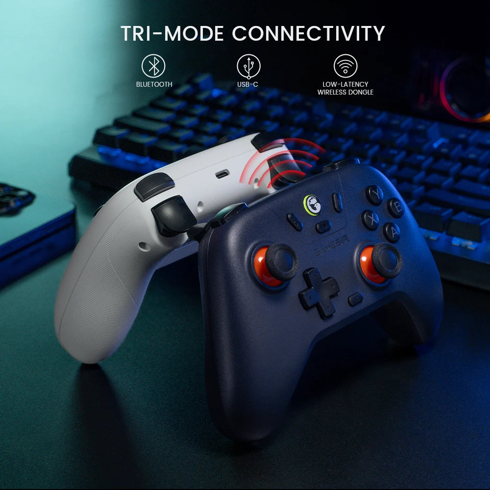 Controle GameSir Nova Lite — Sem Fio, Hall Effect e Compatível com Switch, Android, iOS e PC