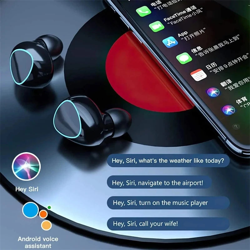 Fone Bluetooth M10 TWS — Som Sem Fio, Display LED e Microfone para o Dia a Dia
