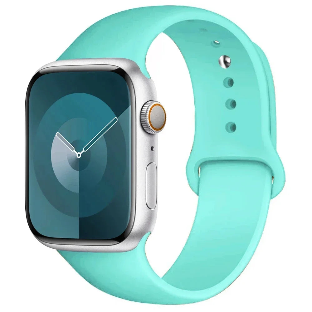 Pulseira de Silicone para Apple Watch — Conforto e Estilo para Qualquer Ocasião