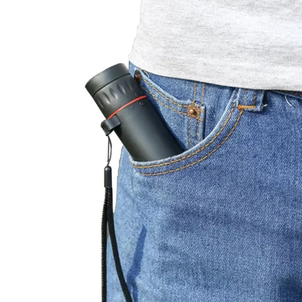 Telescópio Monocular HD 2000x25 — Veja Longe com Clareza, Leve para Qualquer Lugar