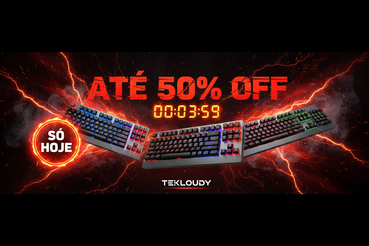 Banner Promoção Teclados