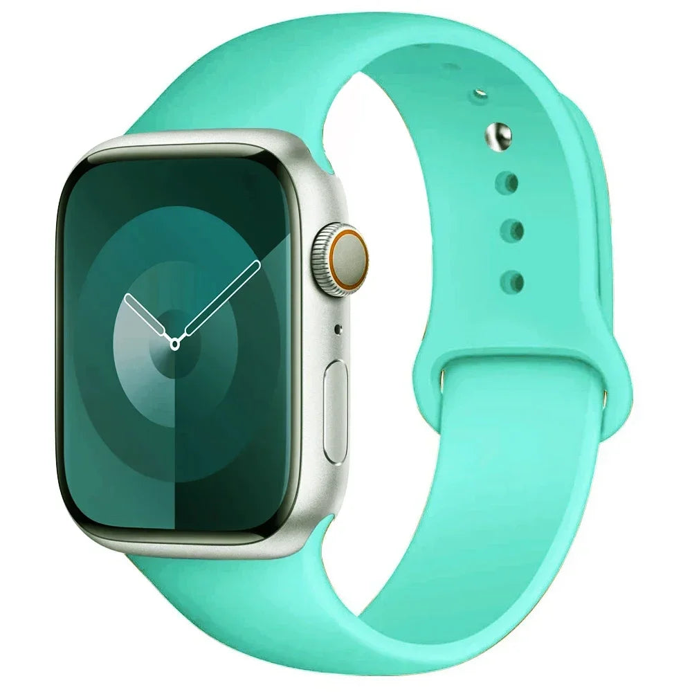 Pulseira de Silicone para Apple Watch — Conforto e Estilo para Qualquer Ocasião