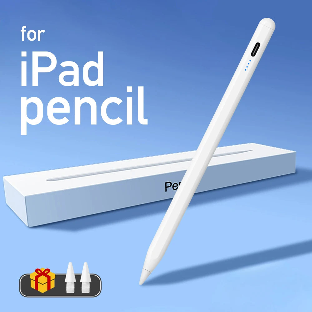 Caneta Stylus para iPad com Rejeição de Palma 2018-2025