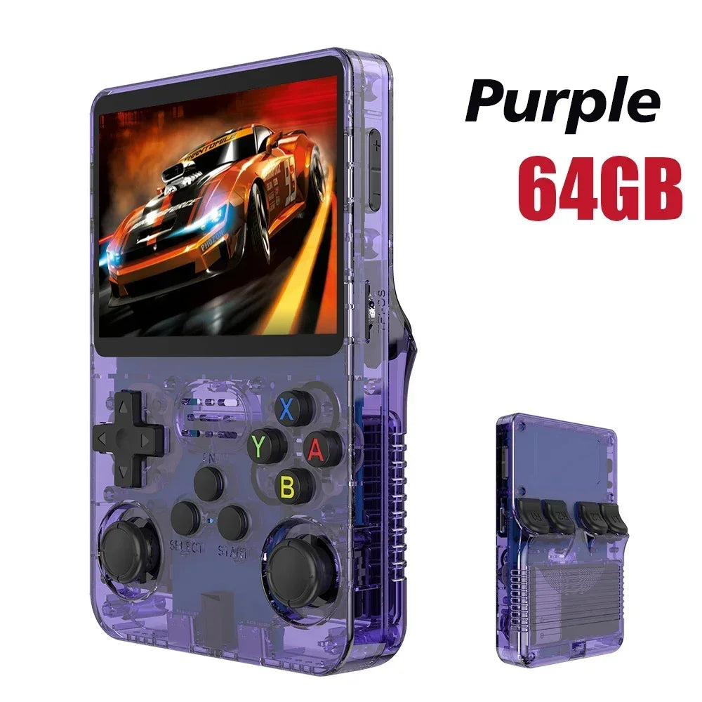 Console Portátil R36S — 15.000 Jogos Clássicos na Palma da Mão