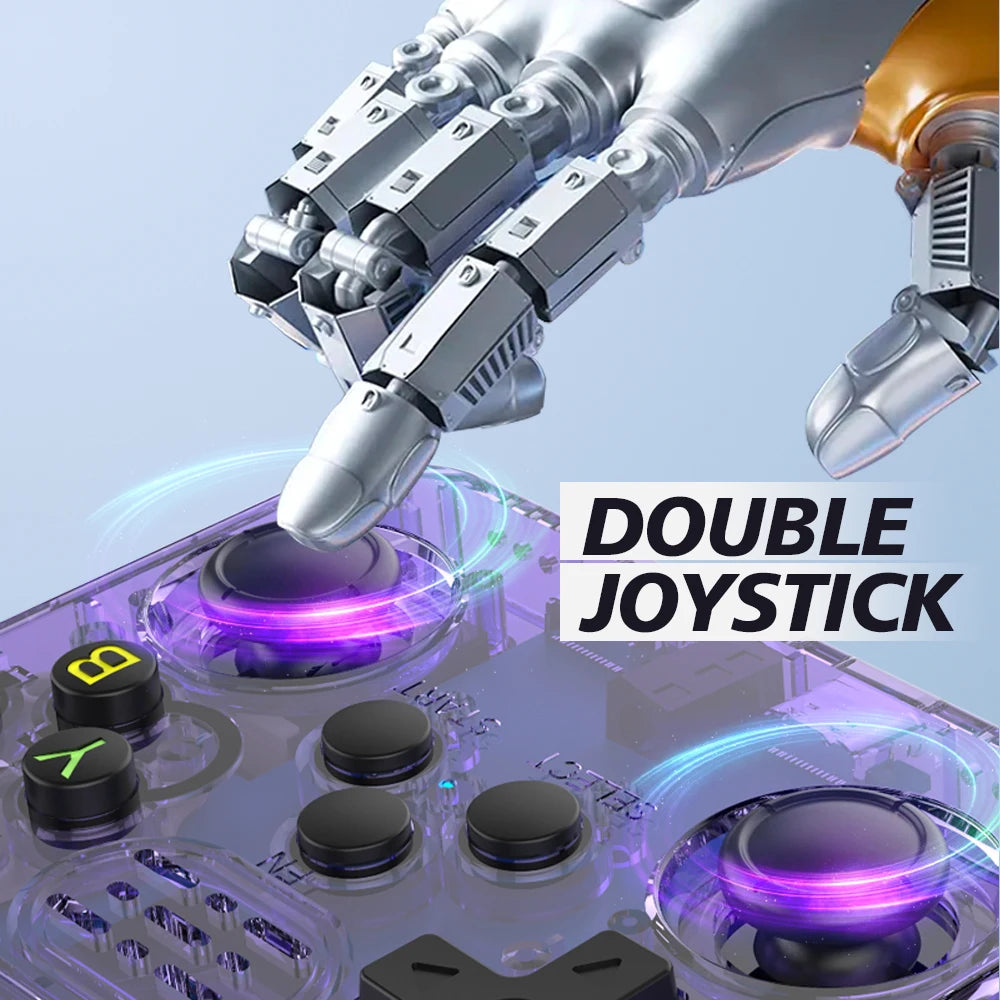 Console Portátil R36S — 15.000 Jogos Clássicos na Palma da Mão