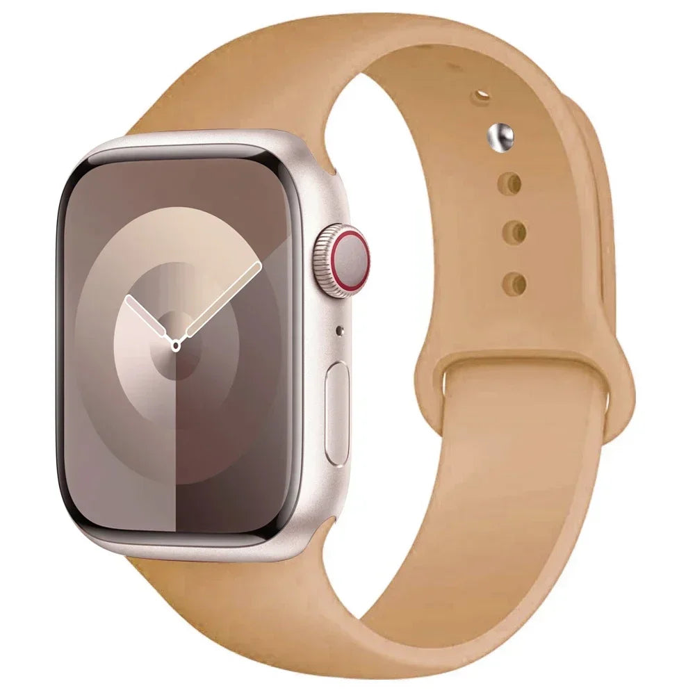 Pulseira de Silicone para Apple Watch — Conforto e Estilo para Qualquer Ocasião