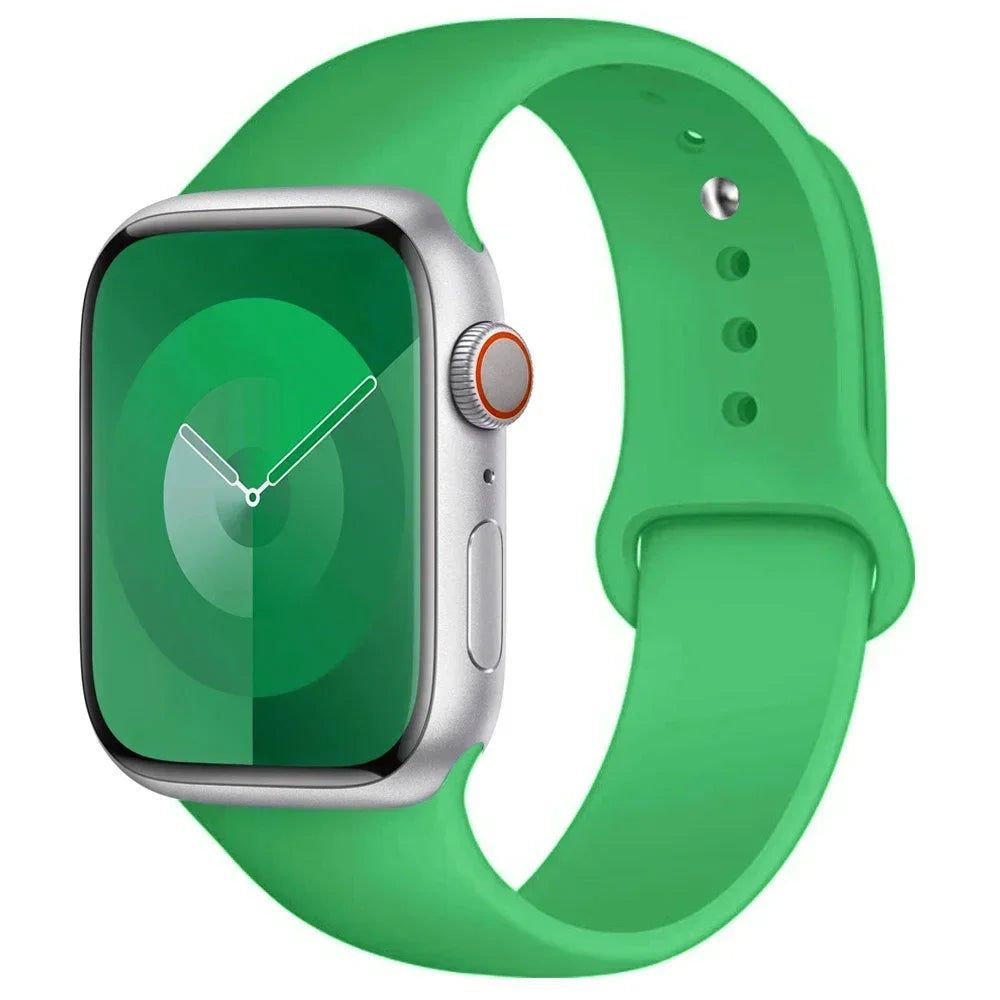 Pulseira de Silicone para Apple Watch — Conforto e Estilo para Qualquer Ocasião