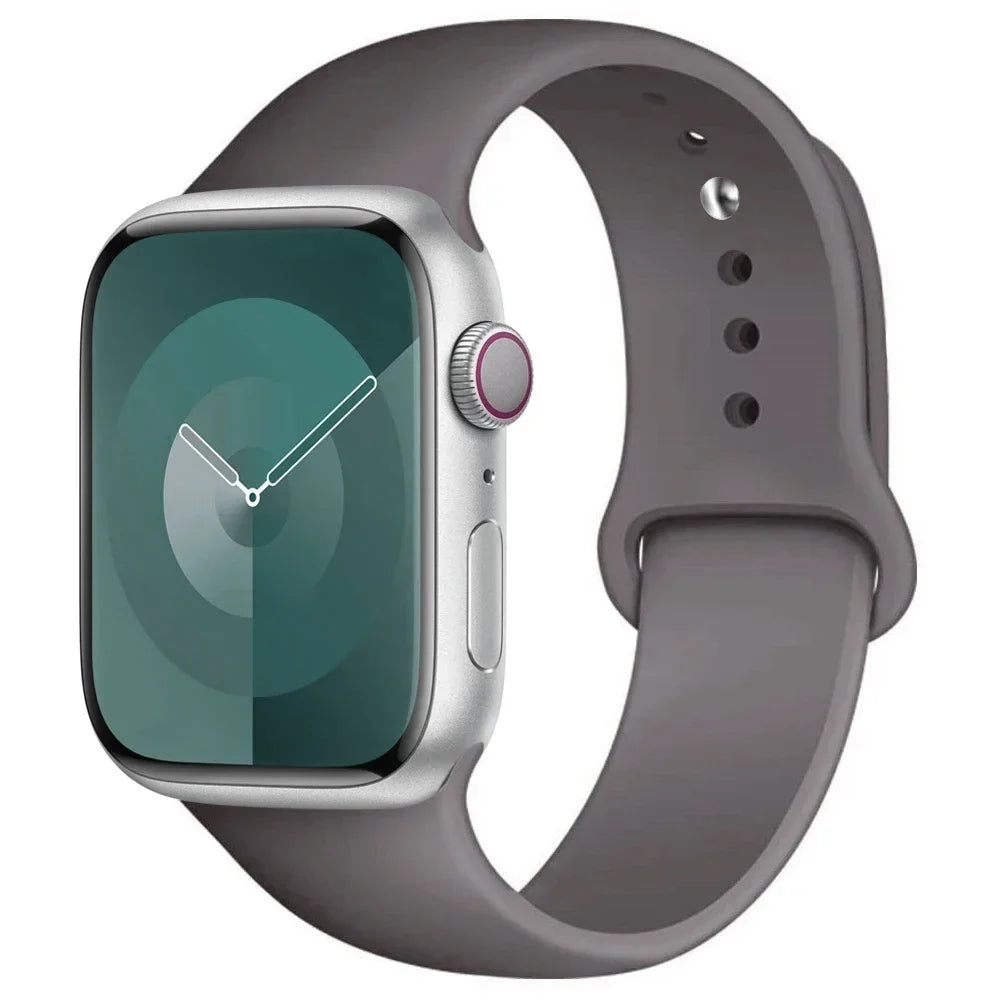 Pulseira de Silicone para Apple Watch — Conforto e Estilo para Qualquer Ocasião