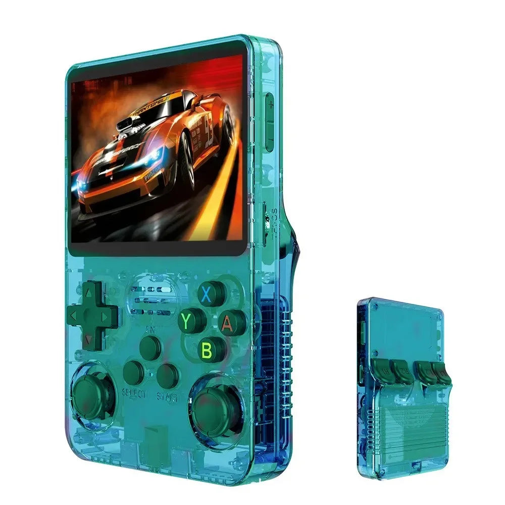 Console Portátil R36S — 15.000 Jogos Clássicos na Palma da Mão