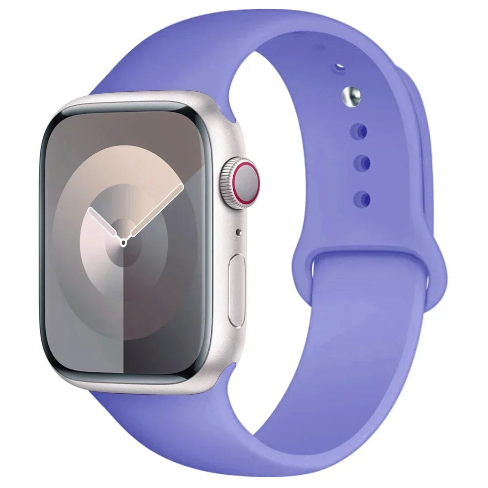 Pulseira de Silicone para Apple Watch — Conforto e Estilo para Qualquer Ocasião