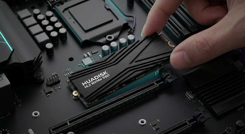 SSD M.2 NVMe HUADISK — Alta Performance PCIe 3.0 (Até 2TB)