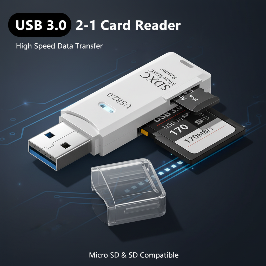 Leitor de Cartão USB