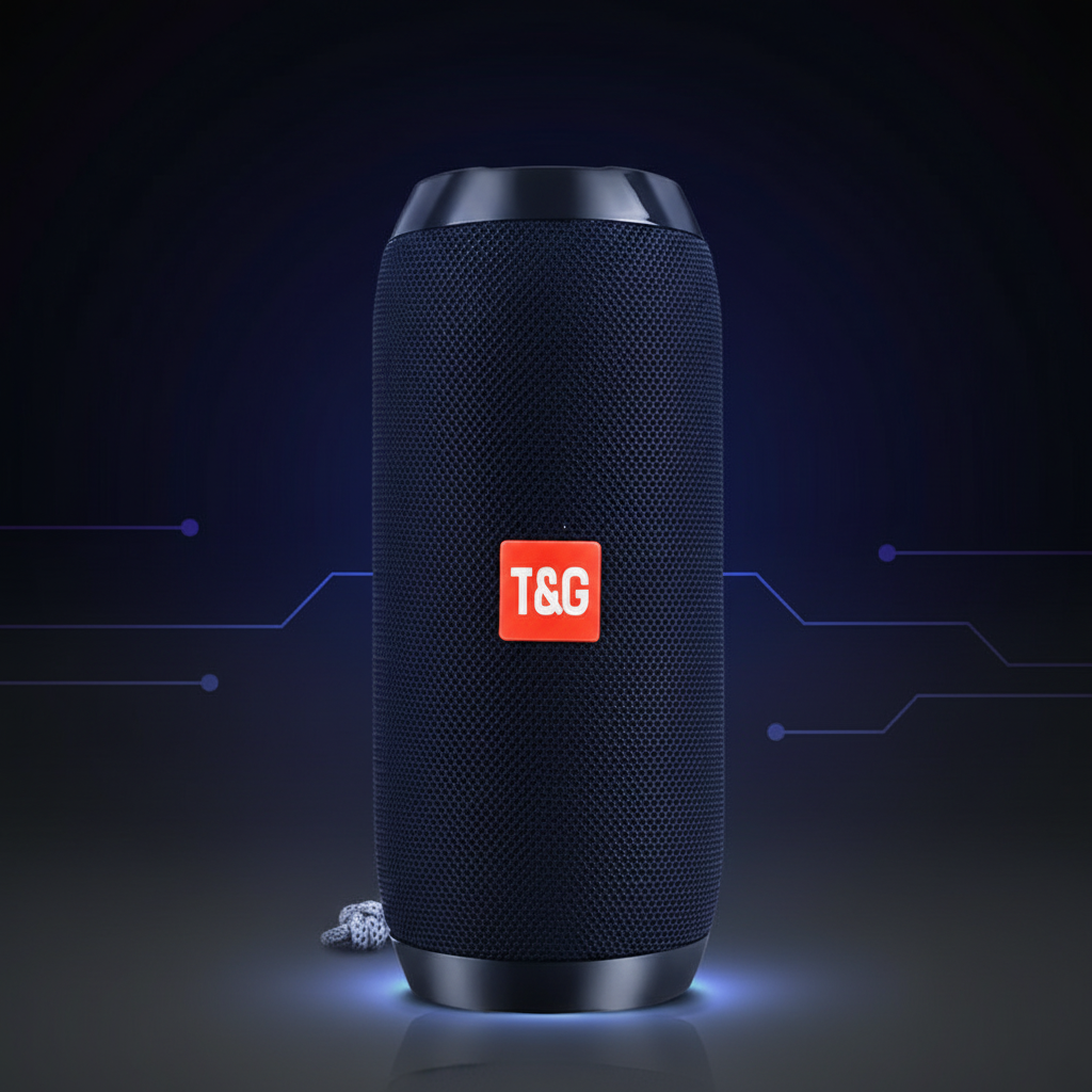 Caixa de Som Bluetooth T&G TG117 Portátil